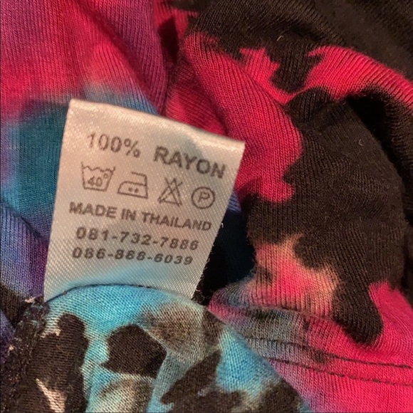 Bermuda Tie Dye Tank Top-S/M - Picture 4 of 4